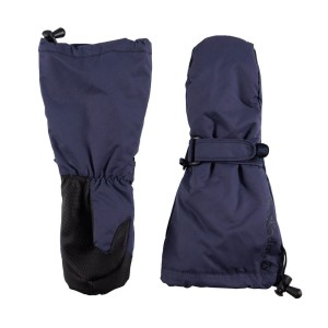 Granatowe nieprzemakalne rękawiczki zimowe dla dzieci, Blue 2, XXL (10+ lat)