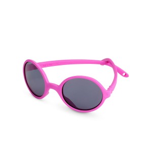 Okulary przeciwsłoneczne UV400 dla dziewczynki 2-4 lata, KiETLA, Rozz, Fuchsia