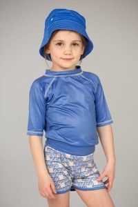 Tshirt uv dla chłopca i dziewczynki 146-152, 12 lat, Ducksday, Blue