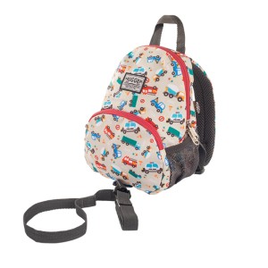 Plecak do żłobka dla chłopca samochody Hugger, wiek 1-3 lat, wzór Traffic Cars