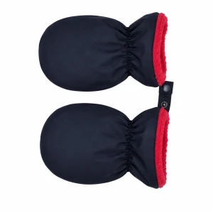 Rękawiczki mitenki zimowe dla dziecka, Ducksday, Dark Blue, 86-92