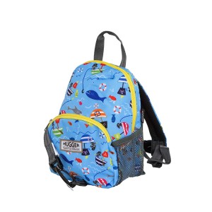 Plecak do żłobka dla chłopca statki, piraci Hugger, TTS, wiek 1-3+ lat, wzór Fishing Pirates