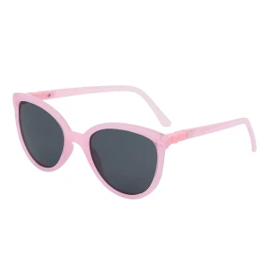 Okulary przeciwsłoneczne dla dziewczynki KiETLA, Buzz, Pink Glitter 4-6 lat