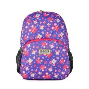 Różowy plecak do żłóbka dla dziewczynki w myszki, Hugger, TTS, wiek 1-3 lat, wzór Tinky Minky Mouse