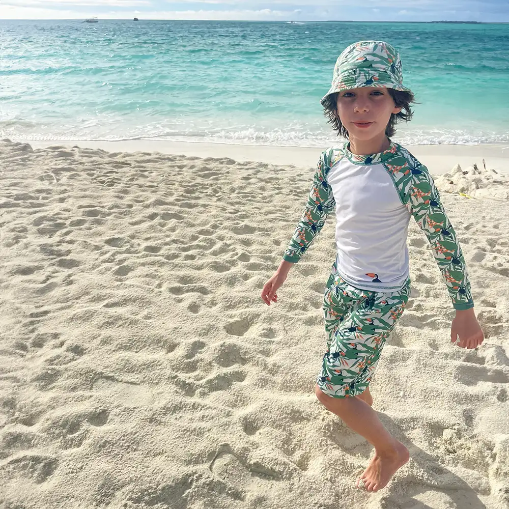 Koszulka UV dla dziecka z długim rękawem