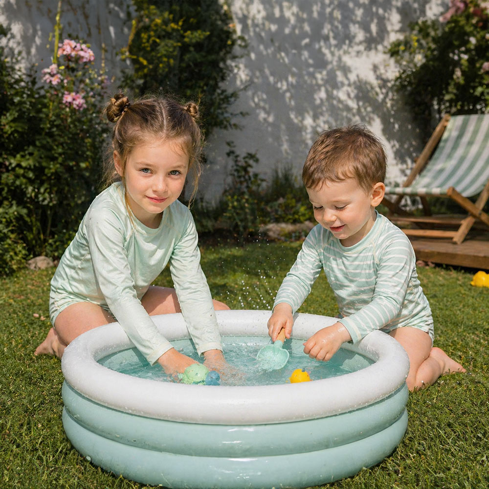 Koszulka UV z długim rękawem dla 2 latka z filtrem UPF50+